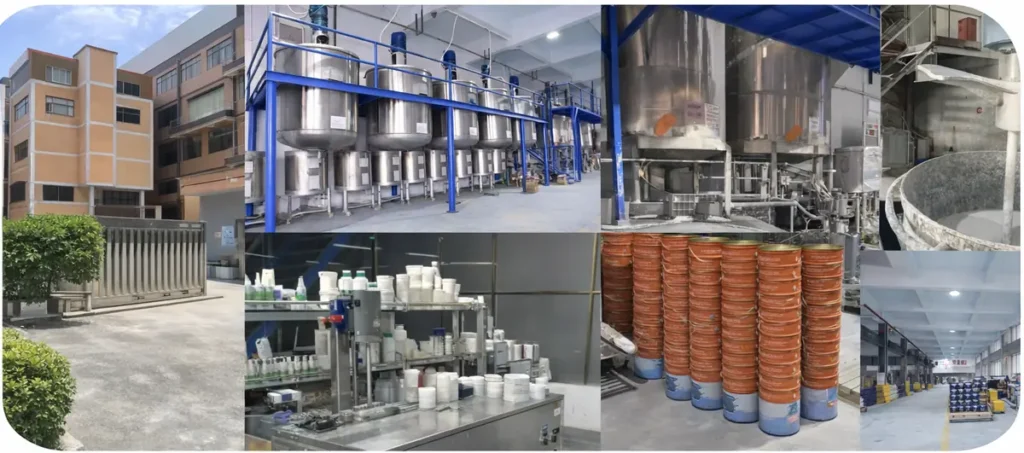 wall paint factory production
